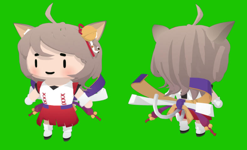 Rigged VRChat Avatar based on Nia Suzune